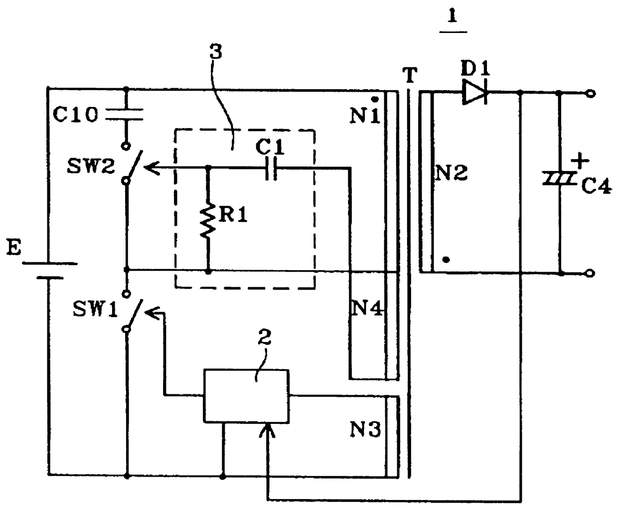 Switching power supply unit