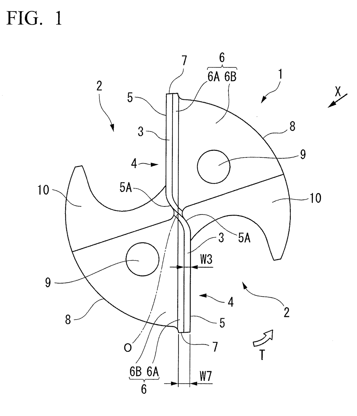 Rotary cutting tool including polycrystalline diamond material