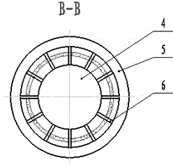 RKA (relativistic klystron amplifier) output cavity with inner conductor arranged inside