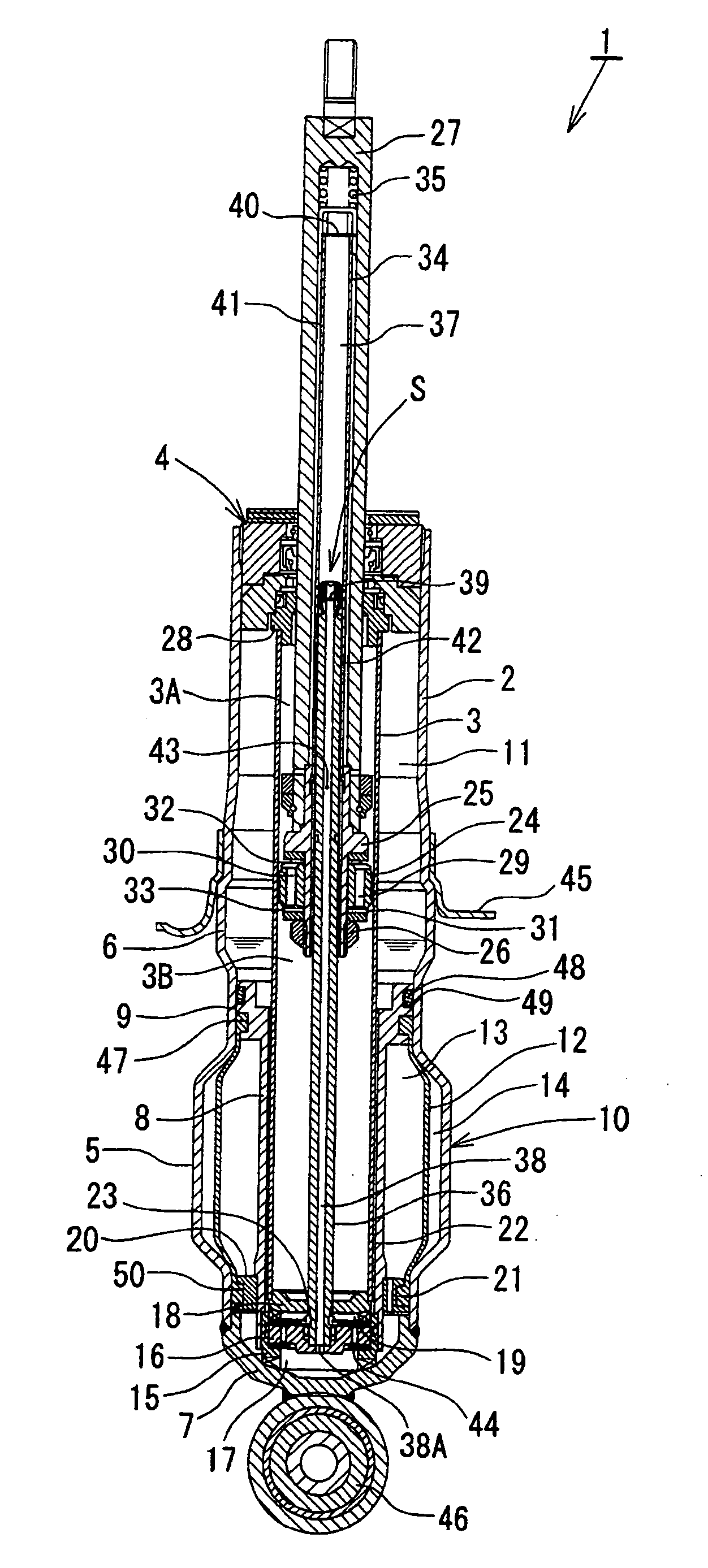 Hydraulic shock absorber