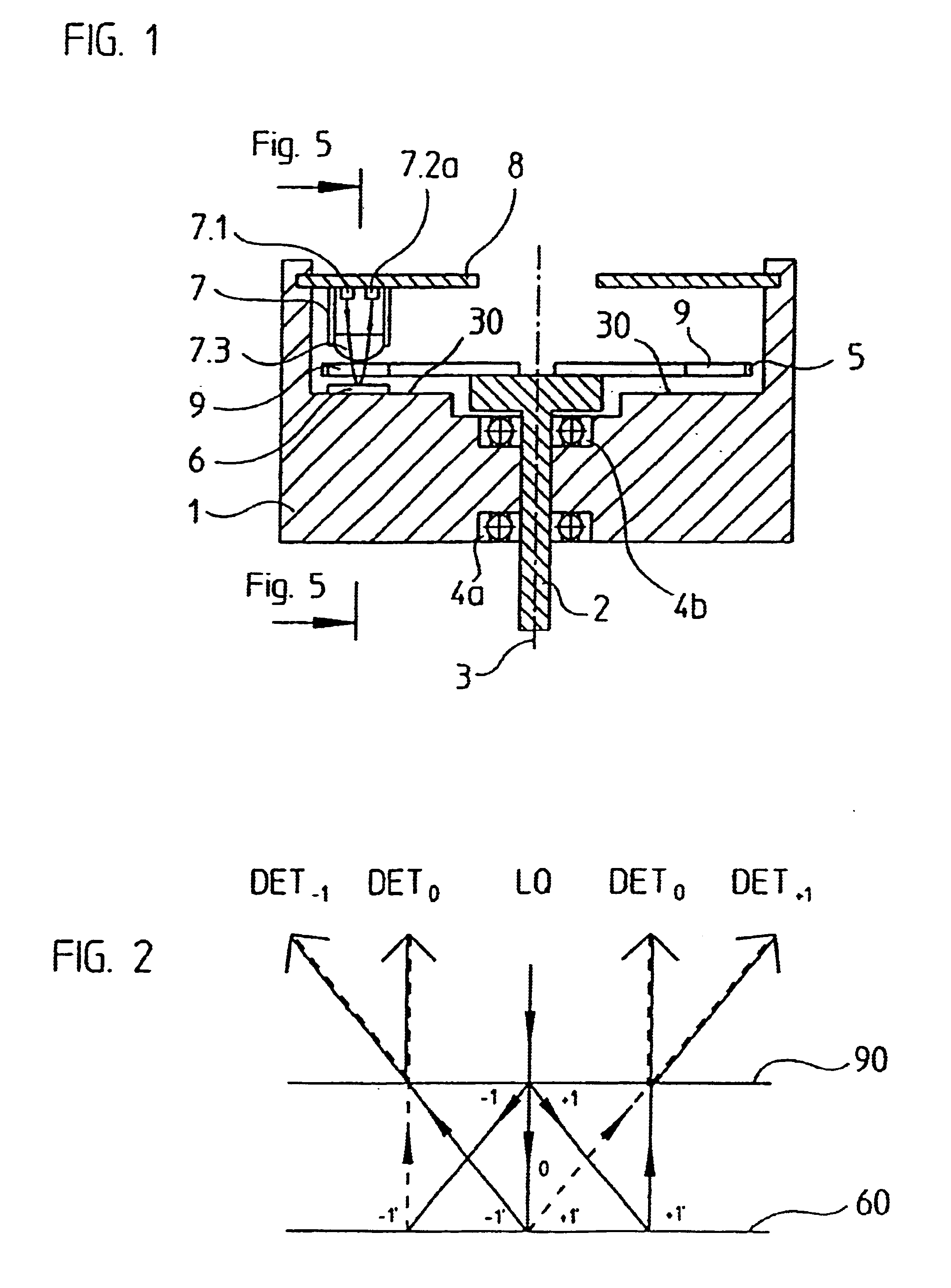 Rotary position measuring system