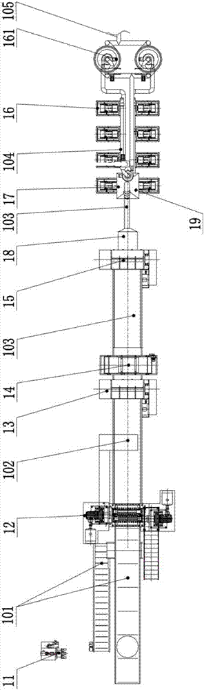 A system for producing fine rubber powder from waste tires