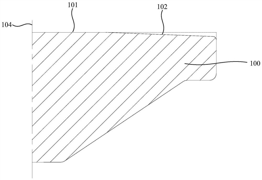 Main speed reducer bearing unit and assembling method