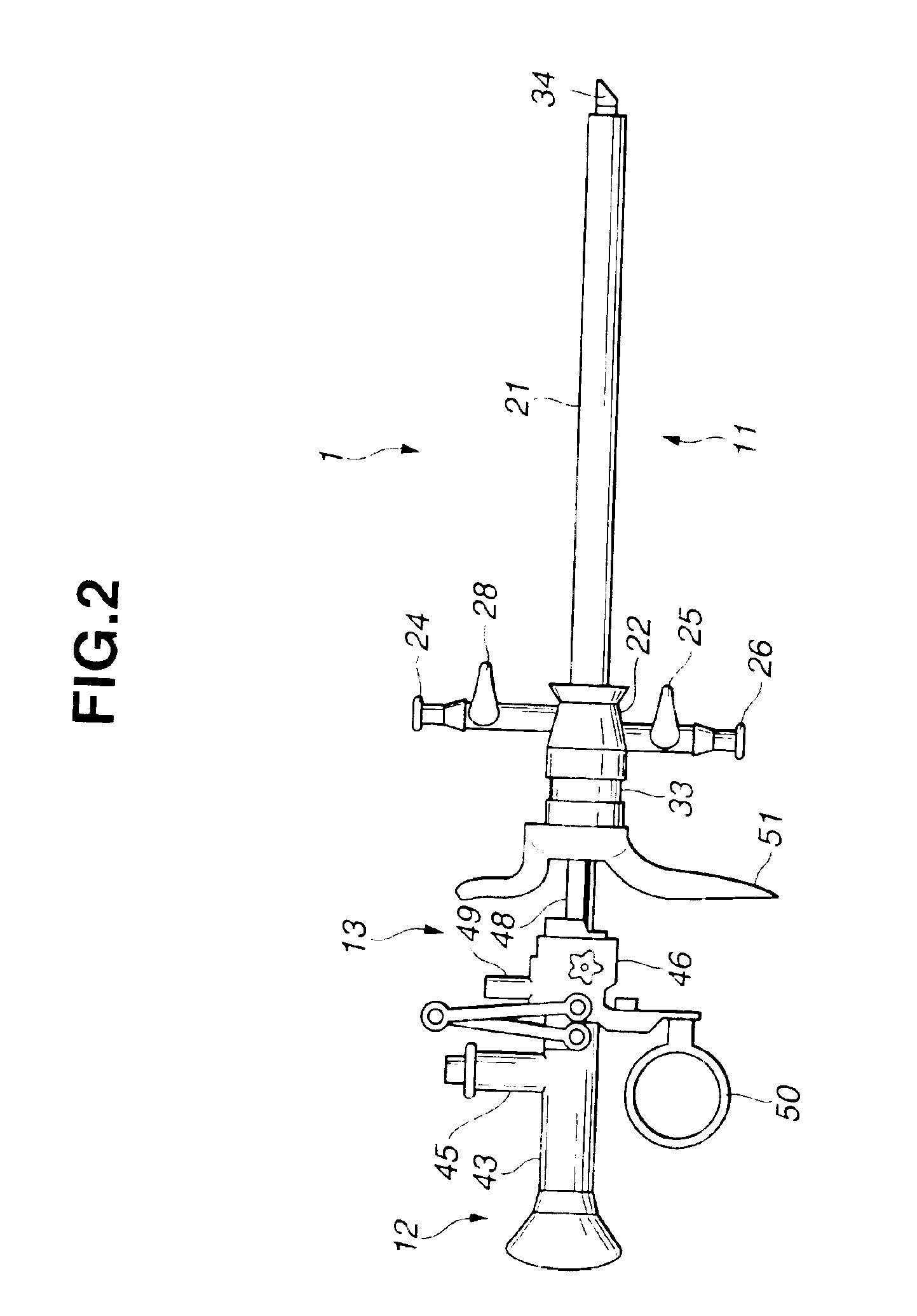 Resectoscope apparatus and electric operation apparatus