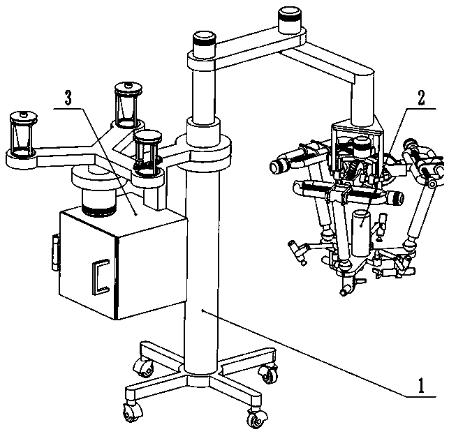 Multifunctional anesthesia assistant device in anesthesiology department