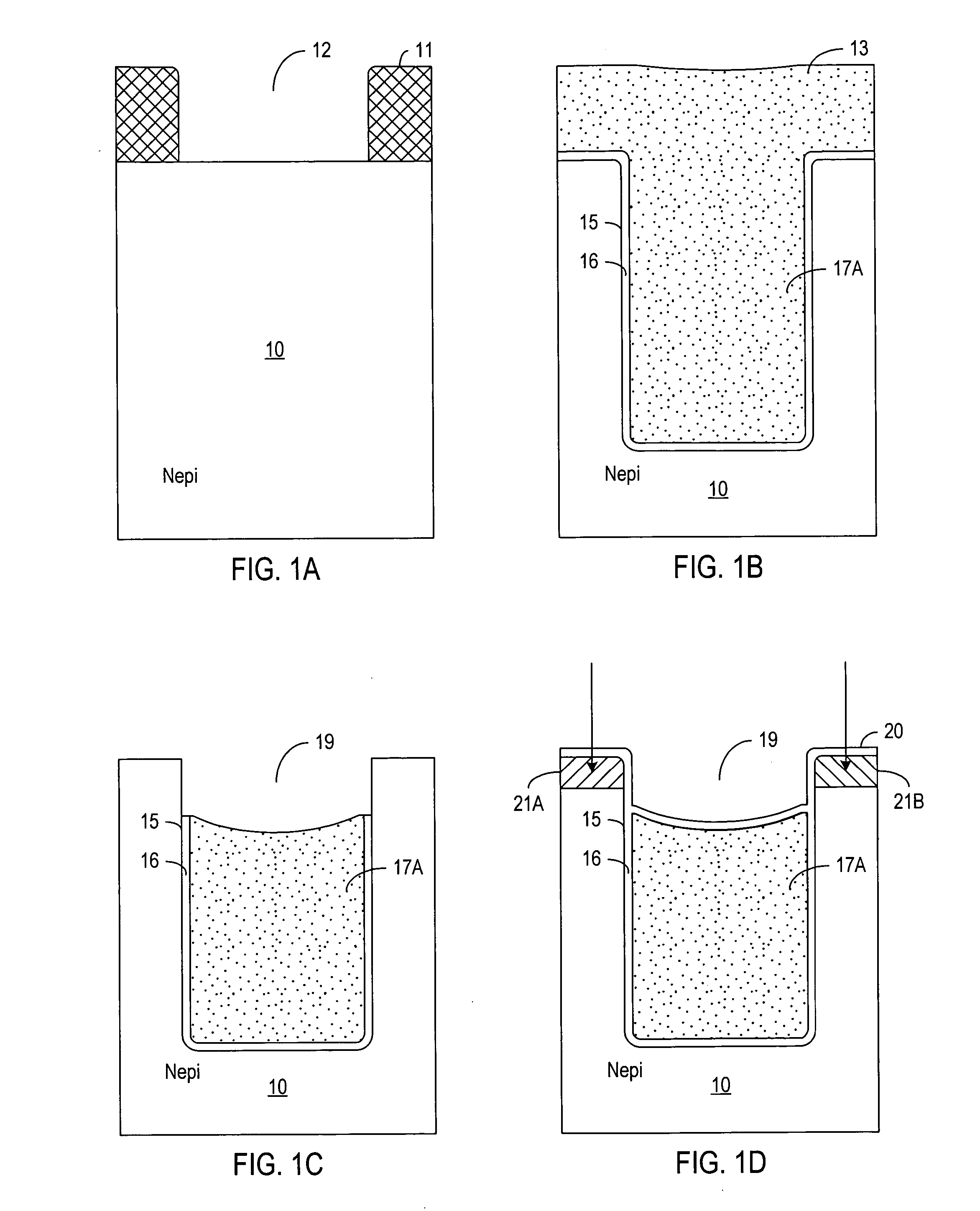 Poly-sealed silicide trench gate