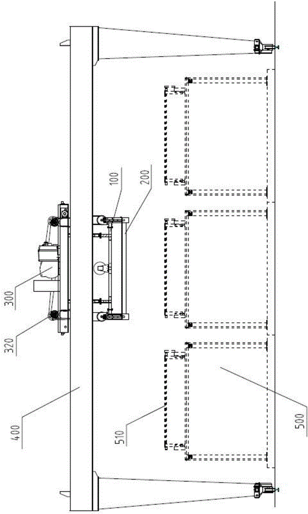 Stacking machine capable of being stably operated to realize rapid transportation