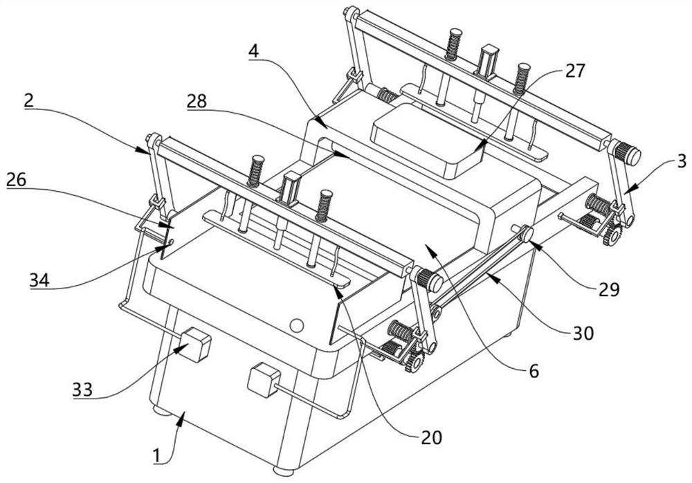 Rapid printing device for environment-friendly paperboard