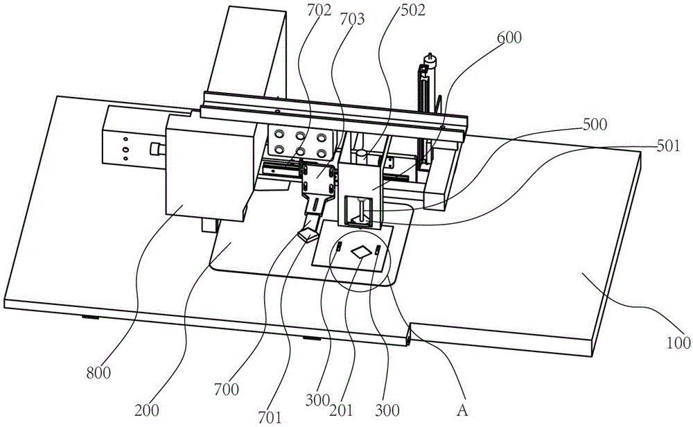 Multifunctional pressing and stitching system and application method thereof