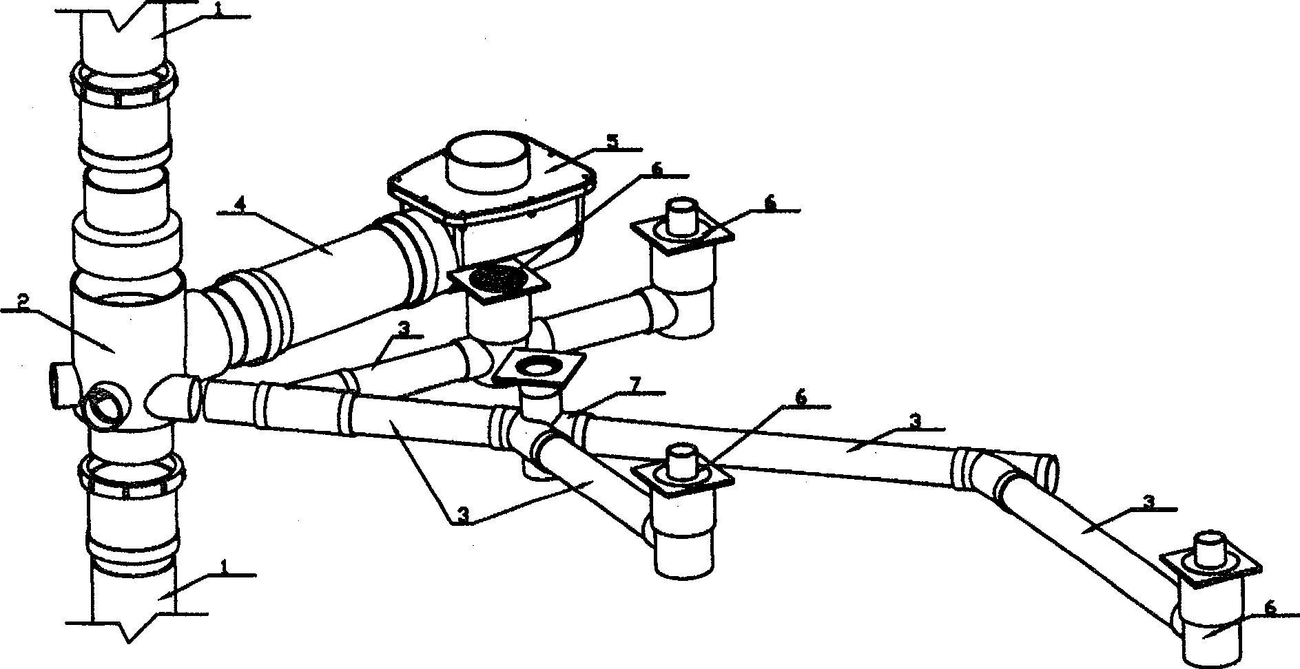 Co-layer drainage system