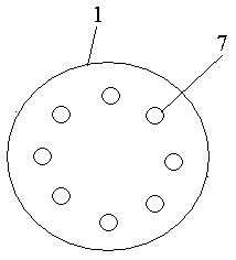 Automatic bathing nursing robot