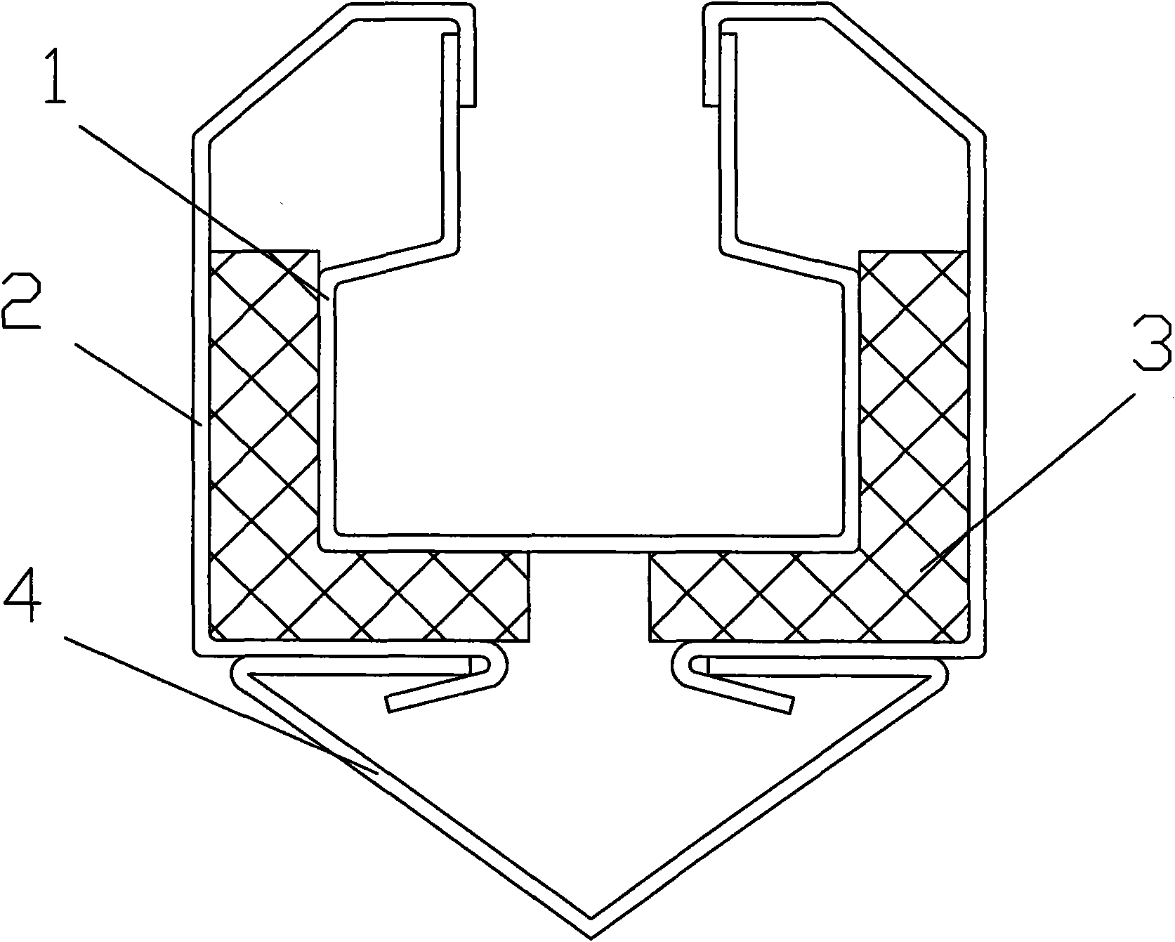 Shelf and anticollision device of shelf post