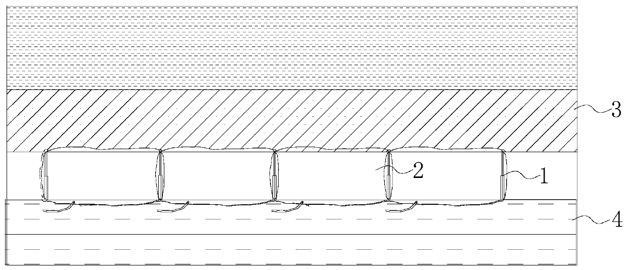 Support-isolation combined type paste filling system and filling method