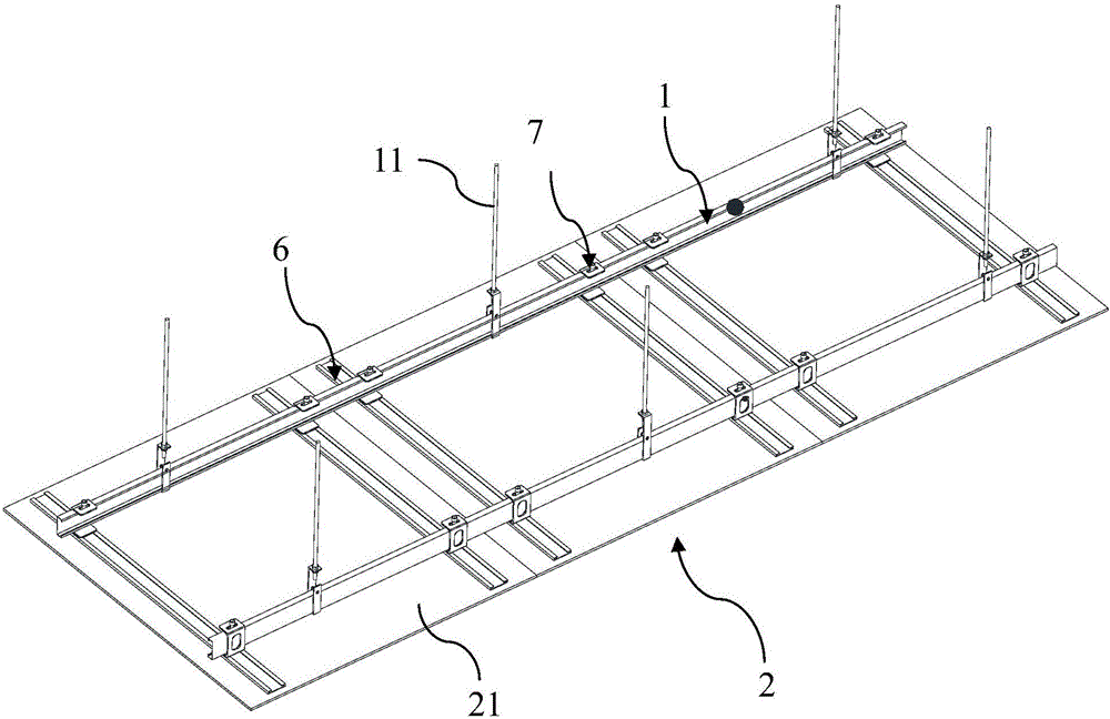 Integrated ceiling and installing method thereof