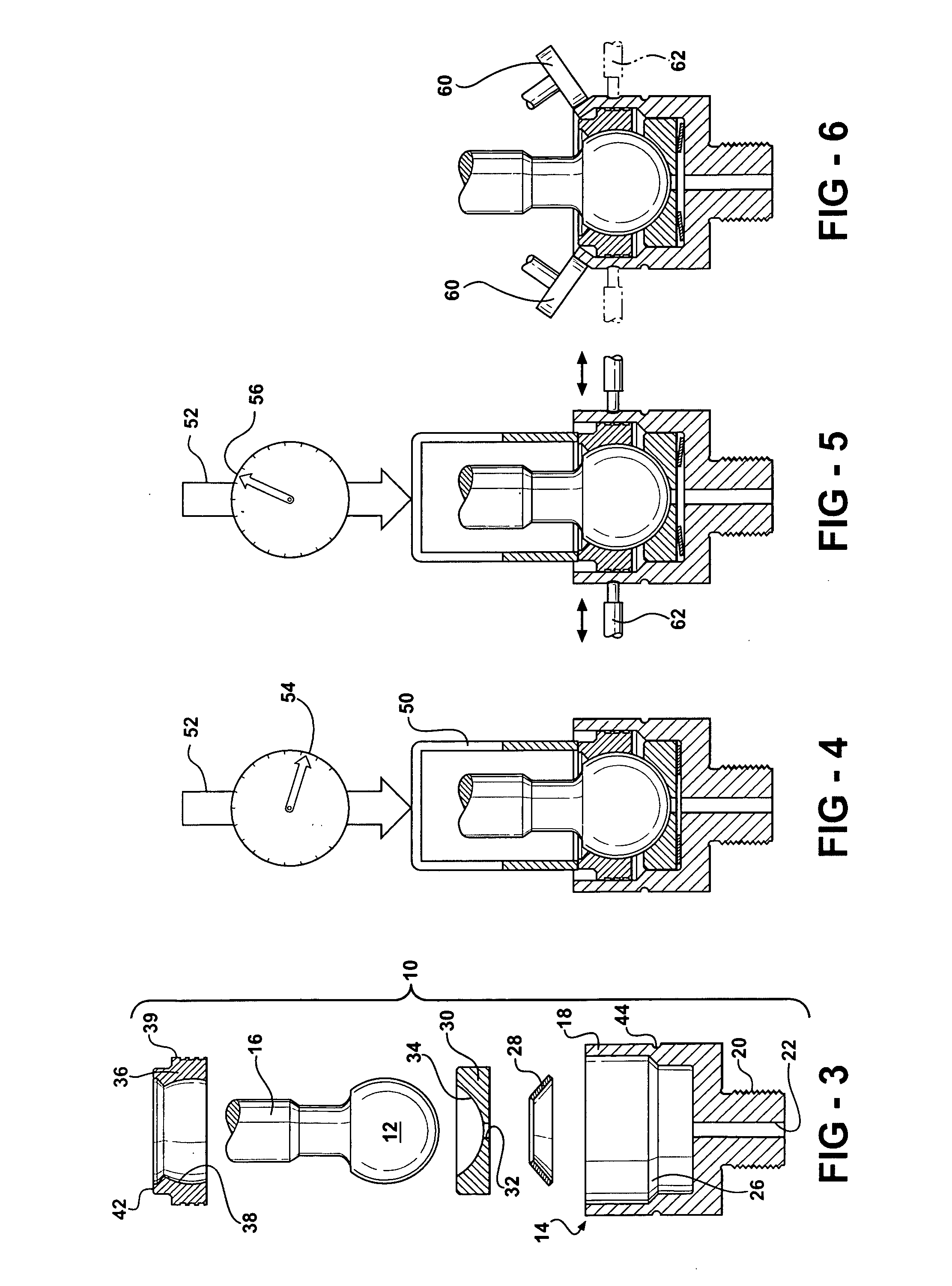 Method of setting the pre-load for a ball socket joint