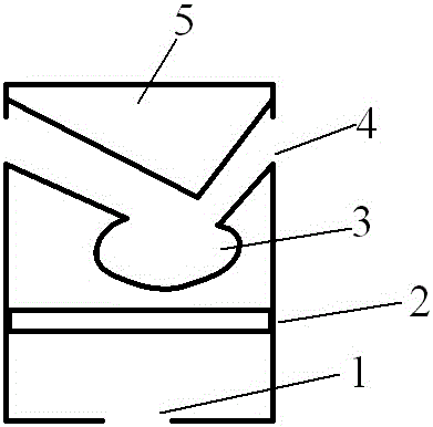 Device for balancedly distributing air flow with reduced noise