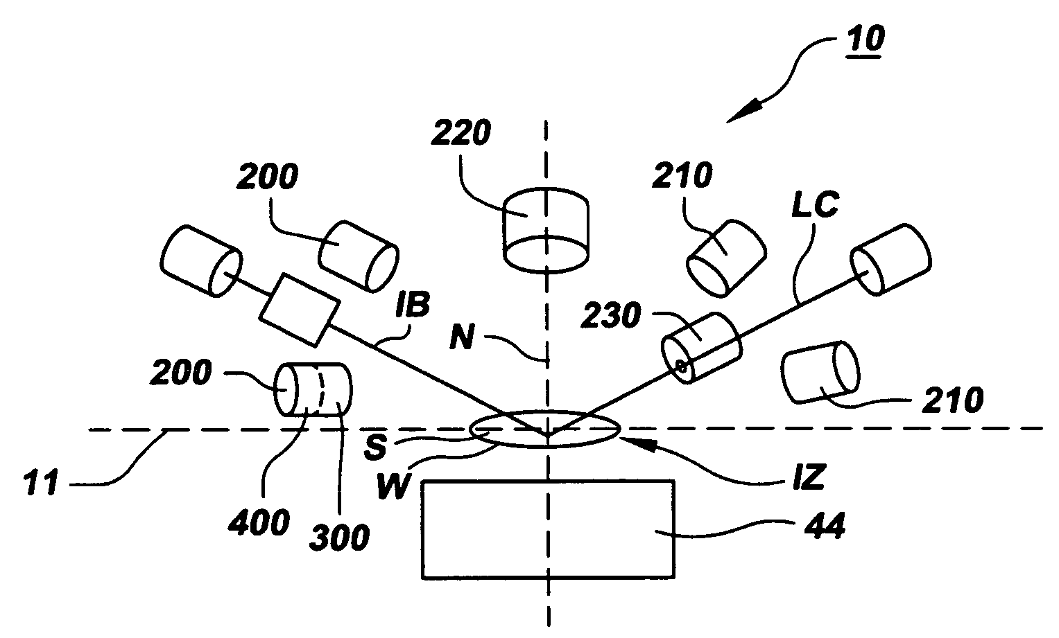 System and method for signal processing for a workpiece surface inspection system