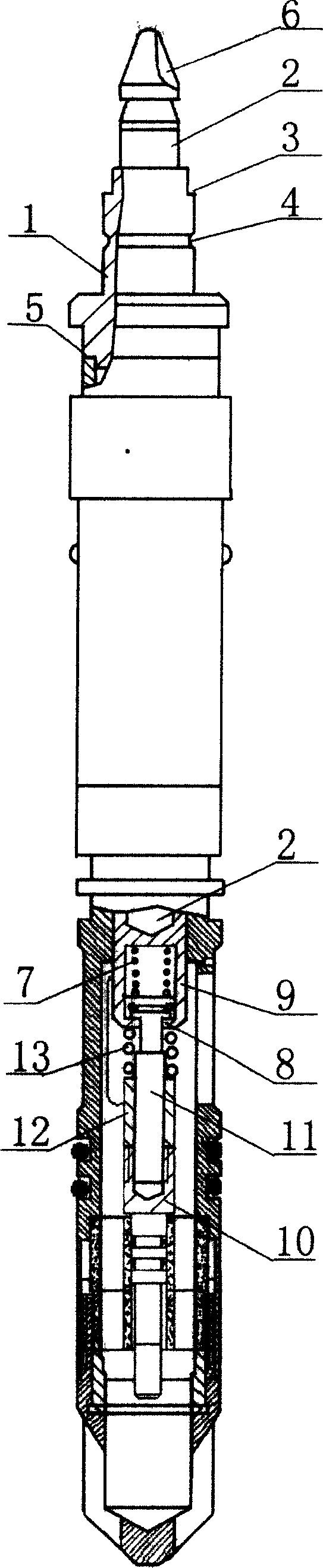 Method for measuring and adjusting flux of separated-zone water infection oil field