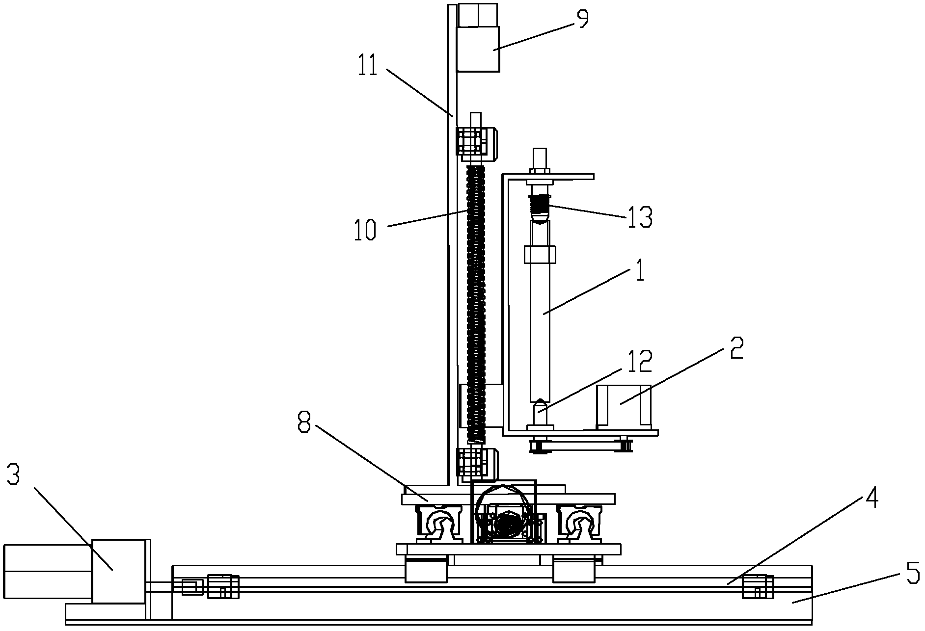 Detection method and device of surface defect of mechanical part based on machine vision