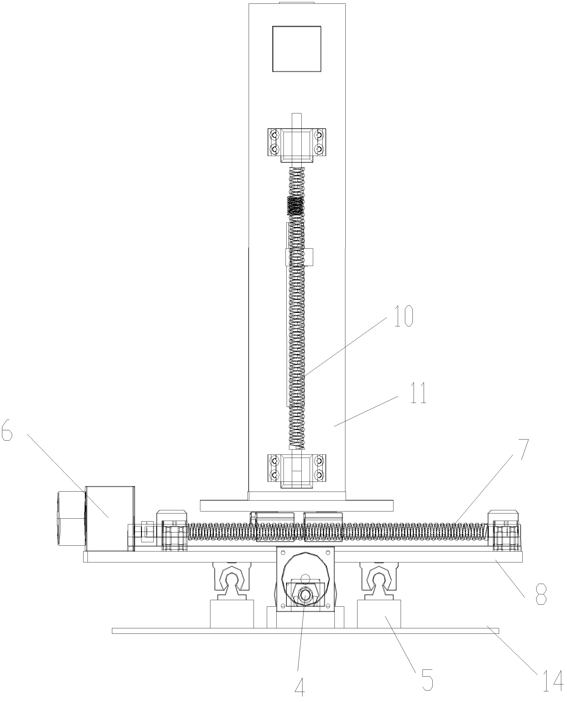 Detection method and device of surface defect of mechanical part based on machine vision