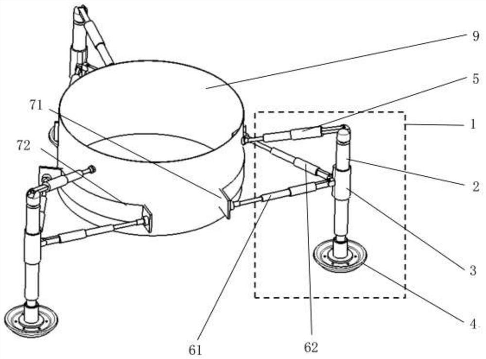 A Memory Alloy Planetary Exploration Lander Based on Negative Poisson's Ratio Structure