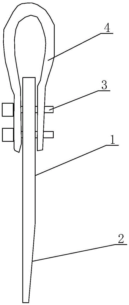 Scraper structure and glue application method