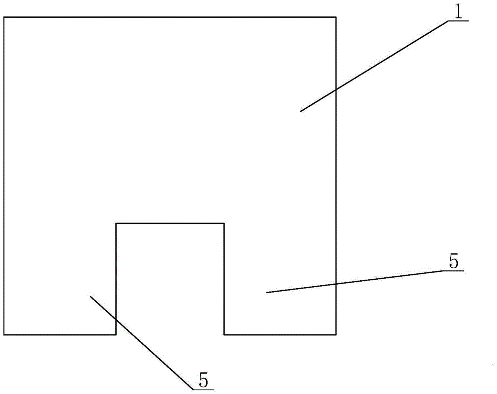 Scraper structure and glue application method