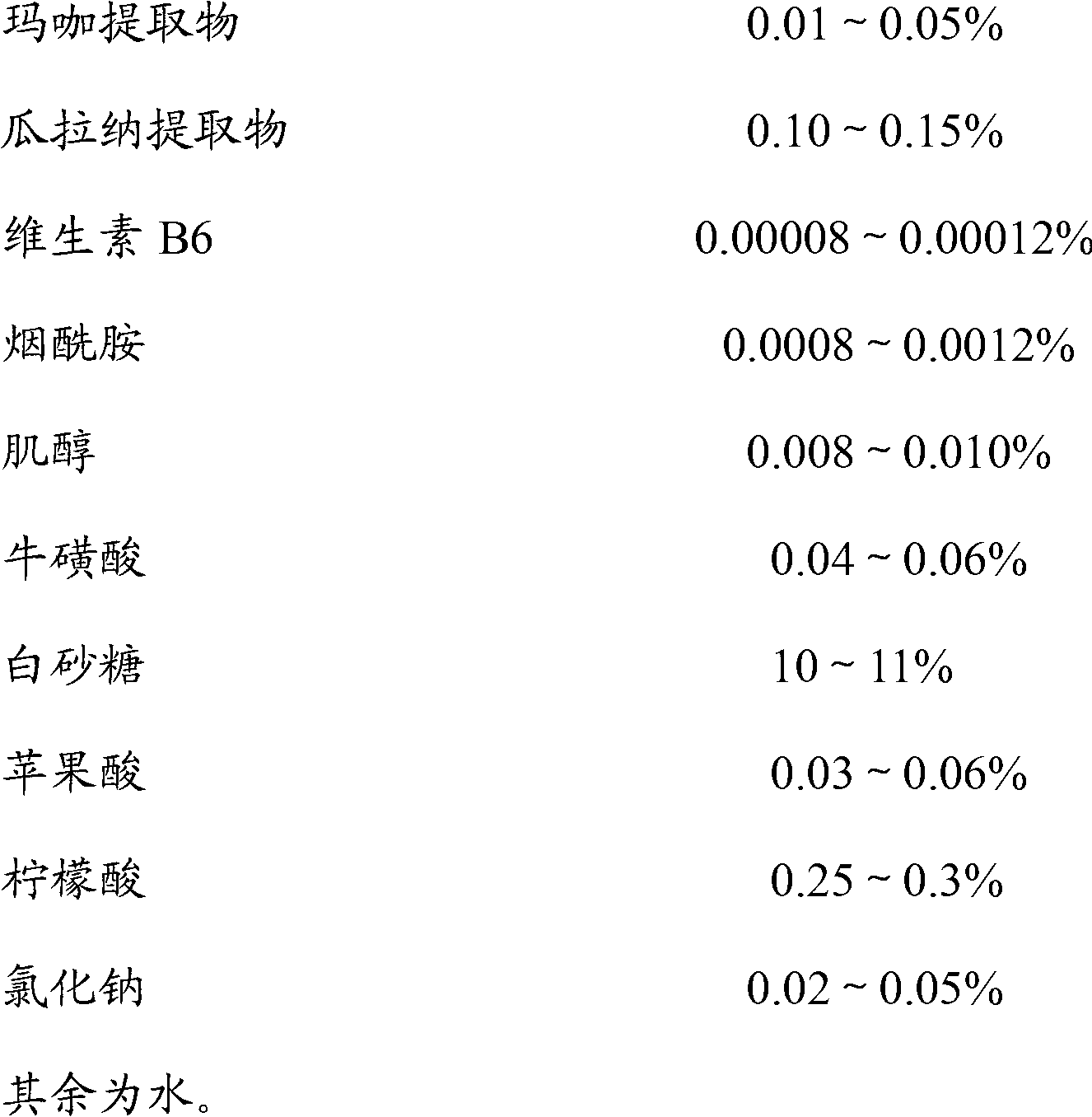 Beverage for sub-health conditioning and its preparation method