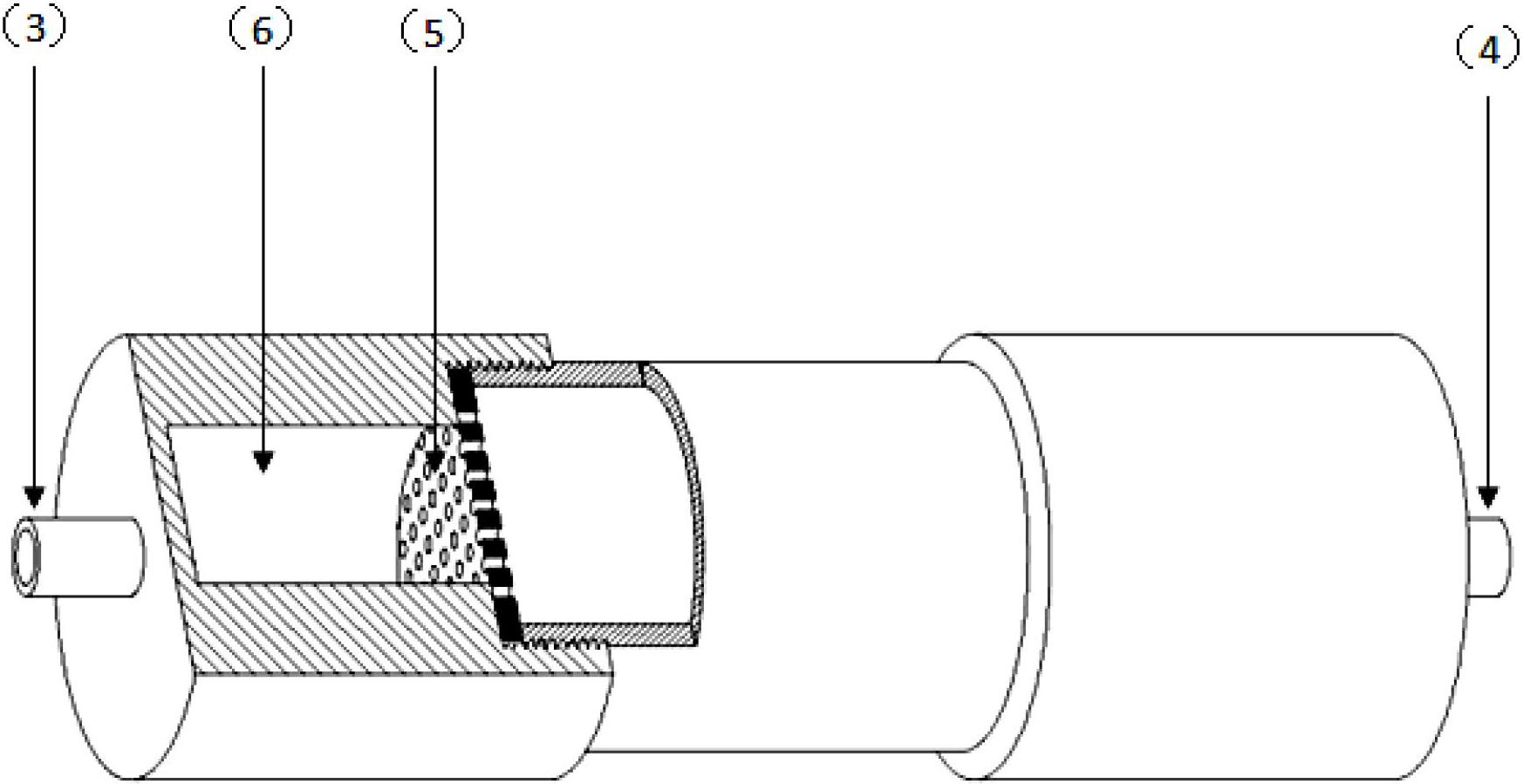 Method for measuring alpha radiation pollution on inner surface of abnormal pipeline based on RPC (Remote Position Control) technology