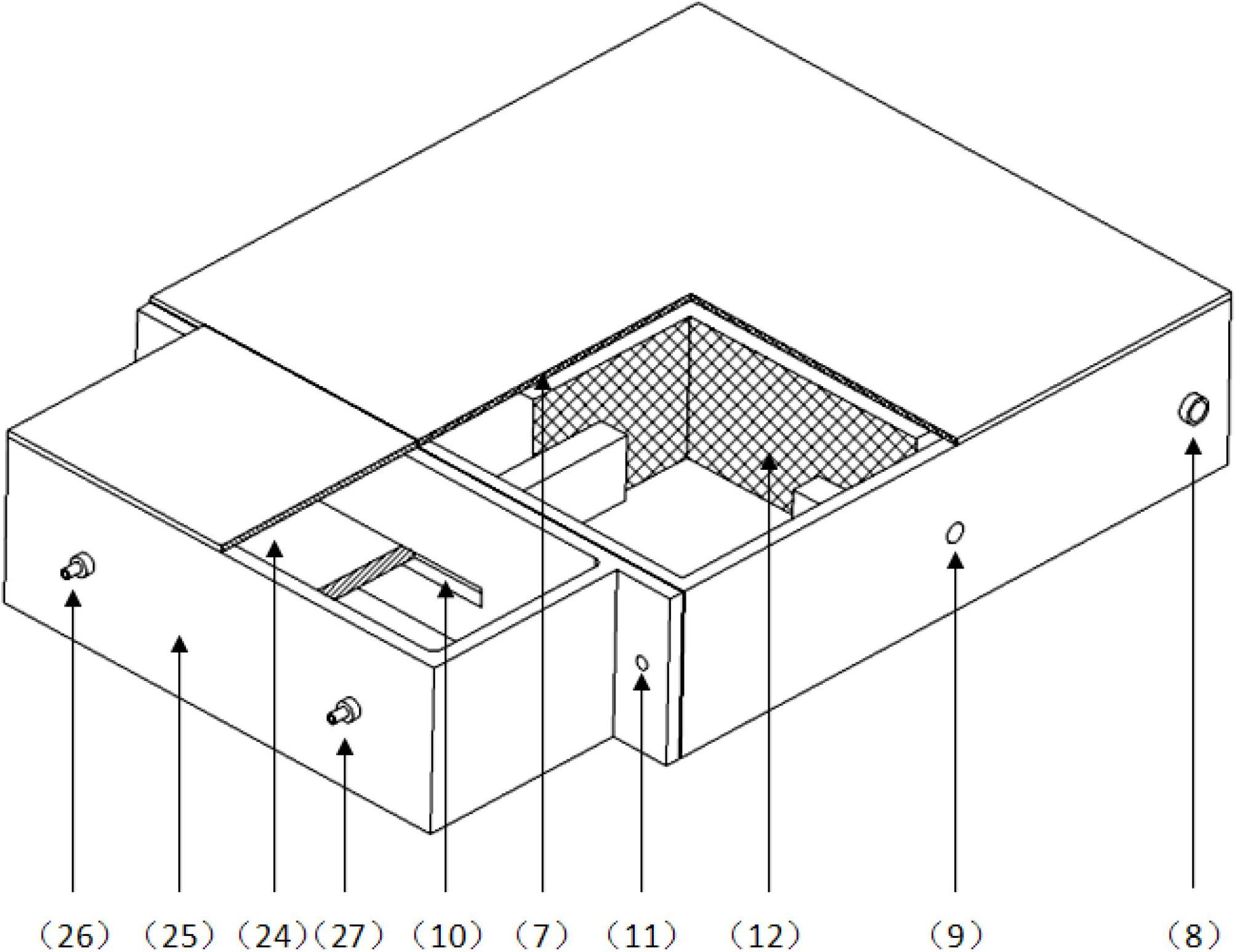 Method for measuring alpha radiation pollution on inner surface of abnormal pipeline based on RPC (Remote Position Control) technology