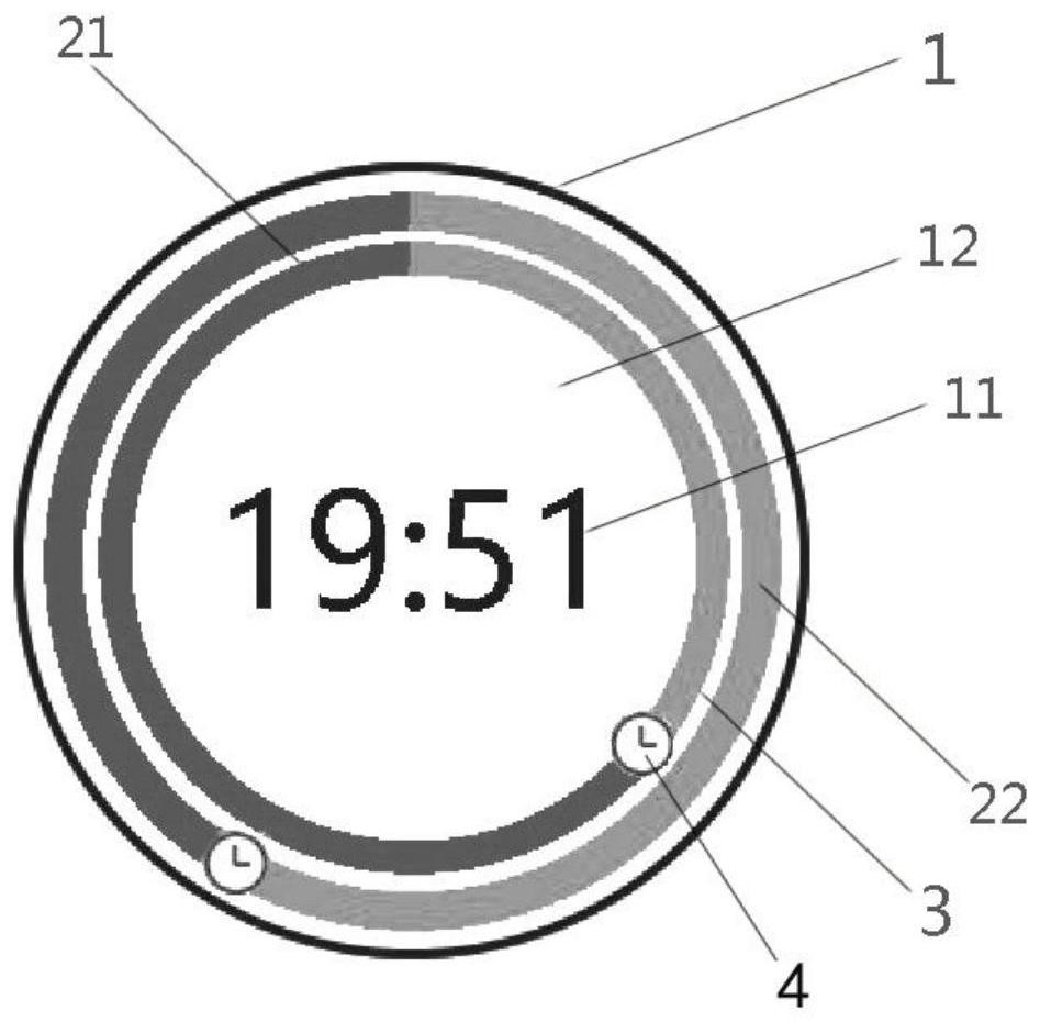 Wearable equipment screen display method and device, storage medium and wearable equipment