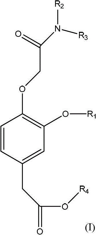 Substituted phenyl acetate compound and application thereof