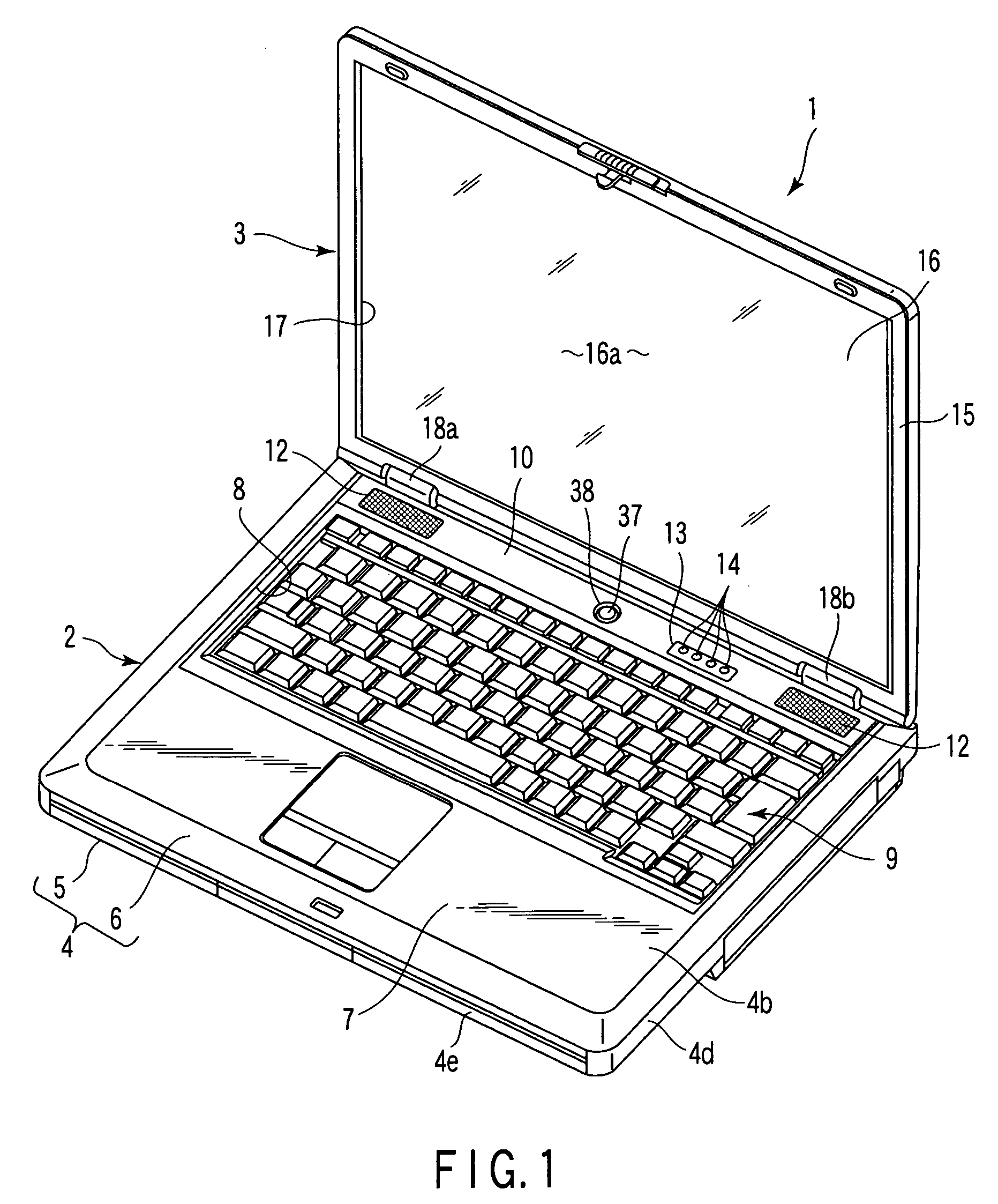 Electronic apparatus including optical guide that guides light from light-emitting diode to outside of housing