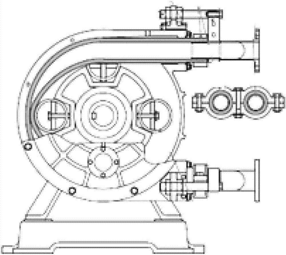 Sand mill circulating pump for production of high-performance metal soft magnetic ferrite