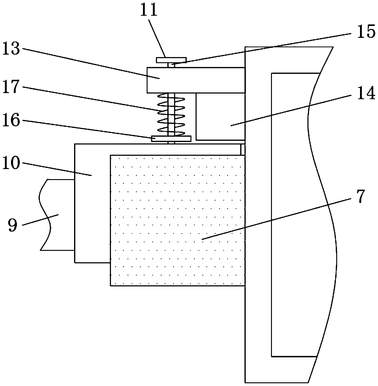 Isolation warning device formedical radiology department