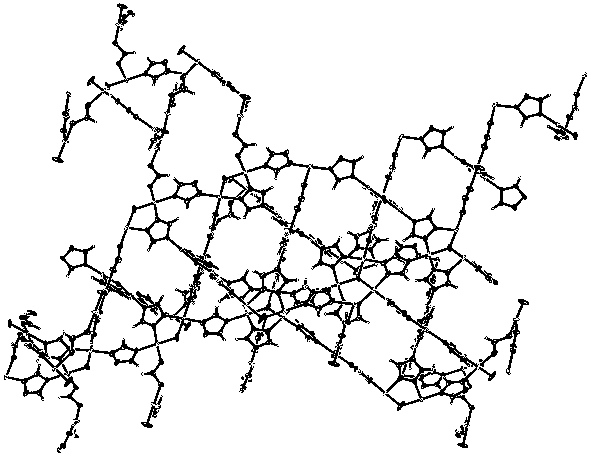 A copper-coordinated porous polymer, preparation method and application