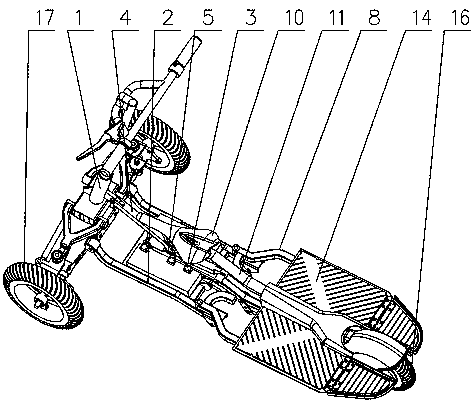 Extended-range foldable electric scooter