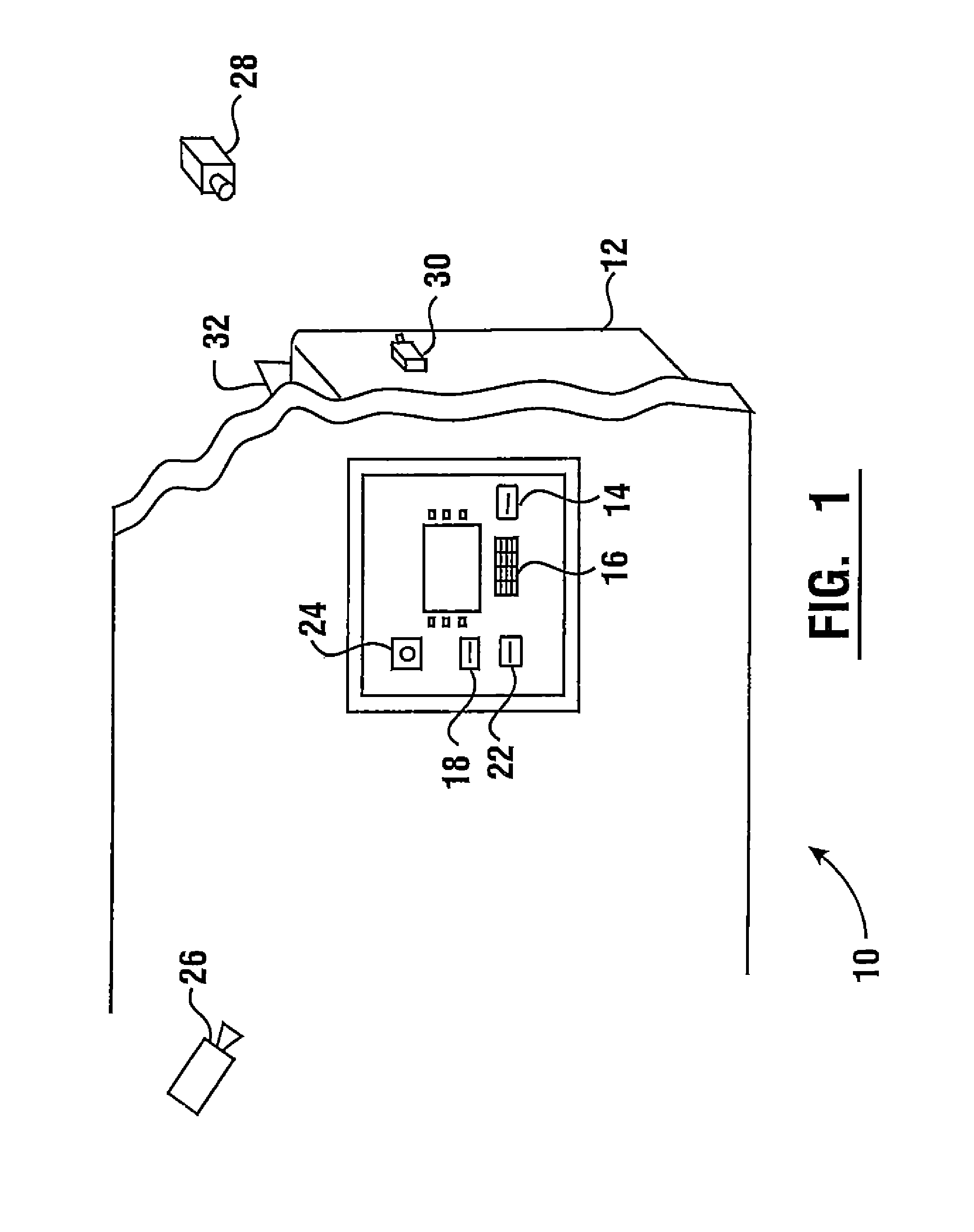 Automated banking machine and monitoring method