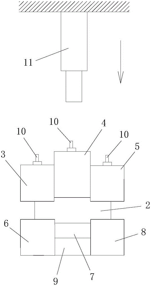 Simulation test method for landslide hazard of soft soil layer