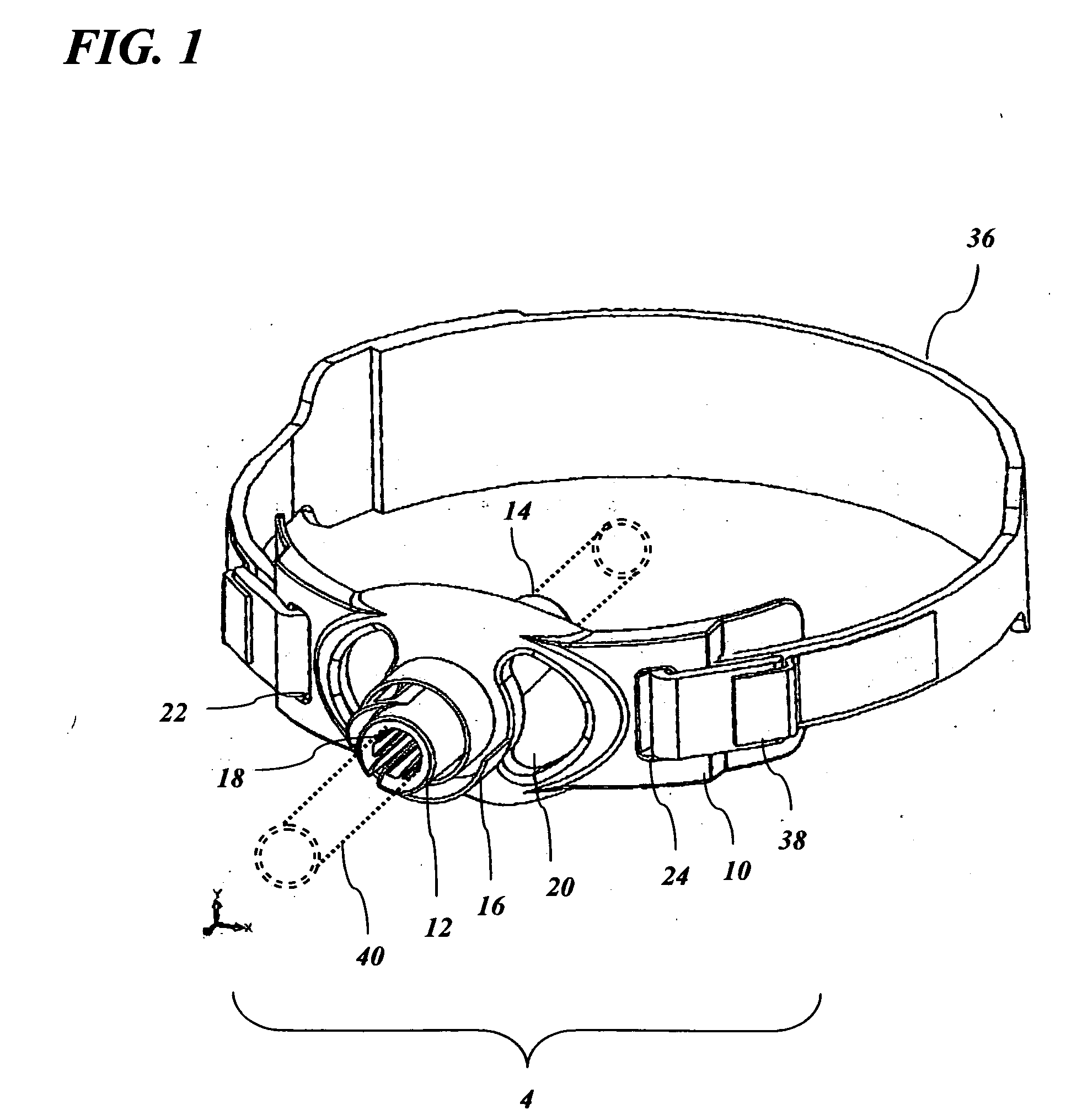 Monolithic endotracheal tube holder