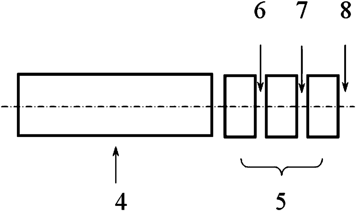 Rapid-heat-absorption filter based on hollow fibers and application thereof