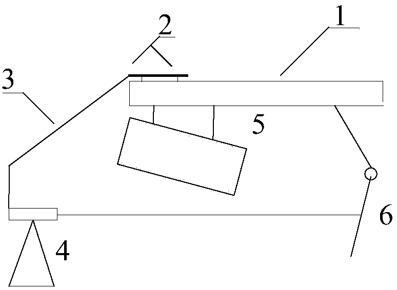 Device and method for rapidly determining design eye position of hoisting head-up display