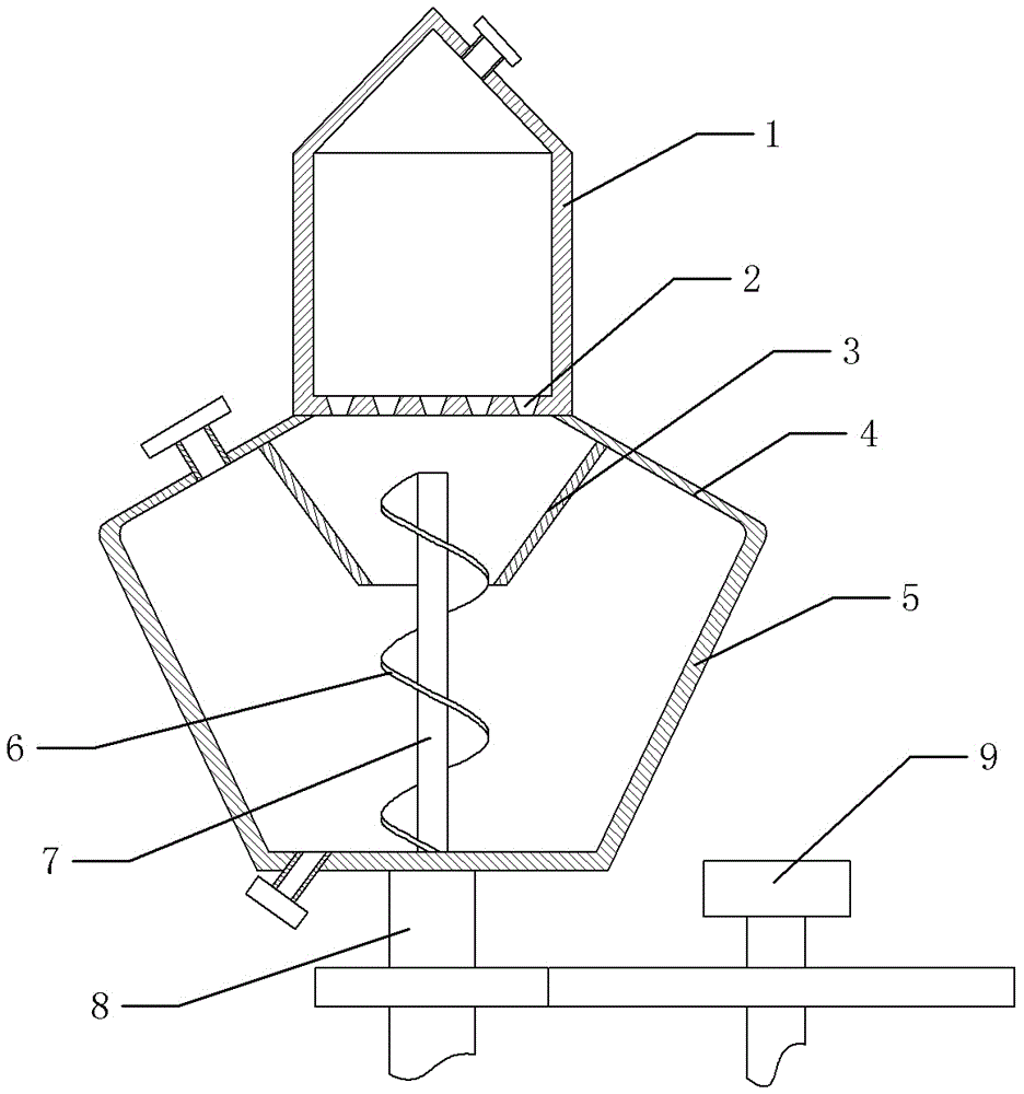 Grinding device for ceramic tile production