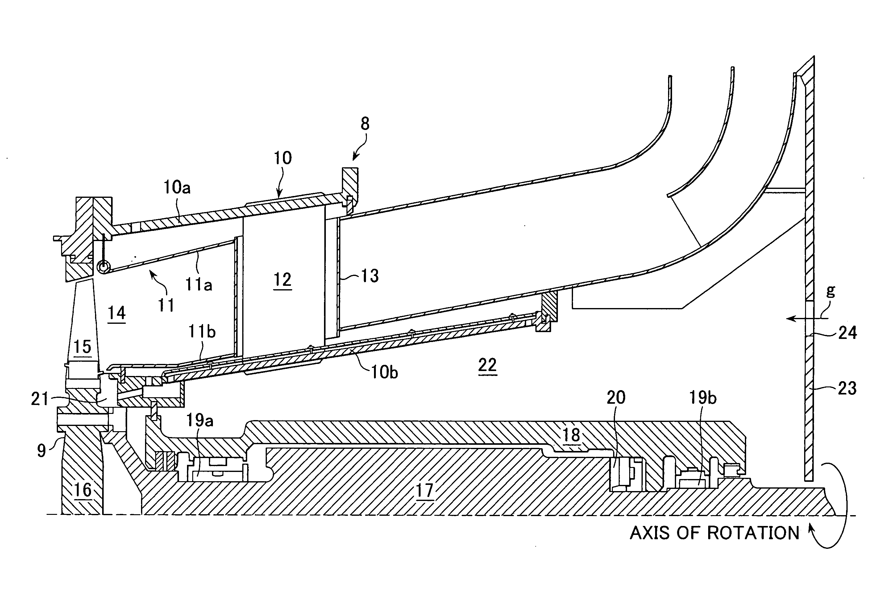 Gas turbine installation, cooling air supplying method and method of modifying a gas turbine installation