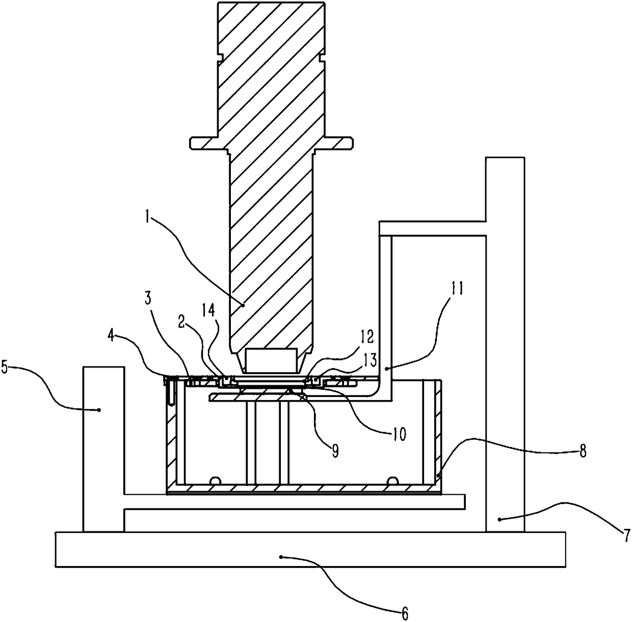 Photocuring 3D printing device and printing method