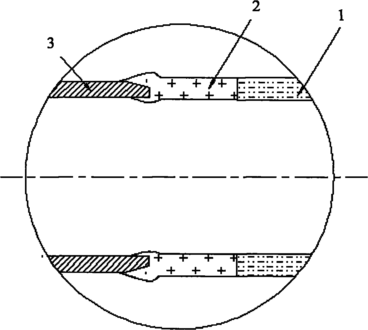 Sealing connection method of metal and glass of novel medium-high temperature solar energy heat collection pipe