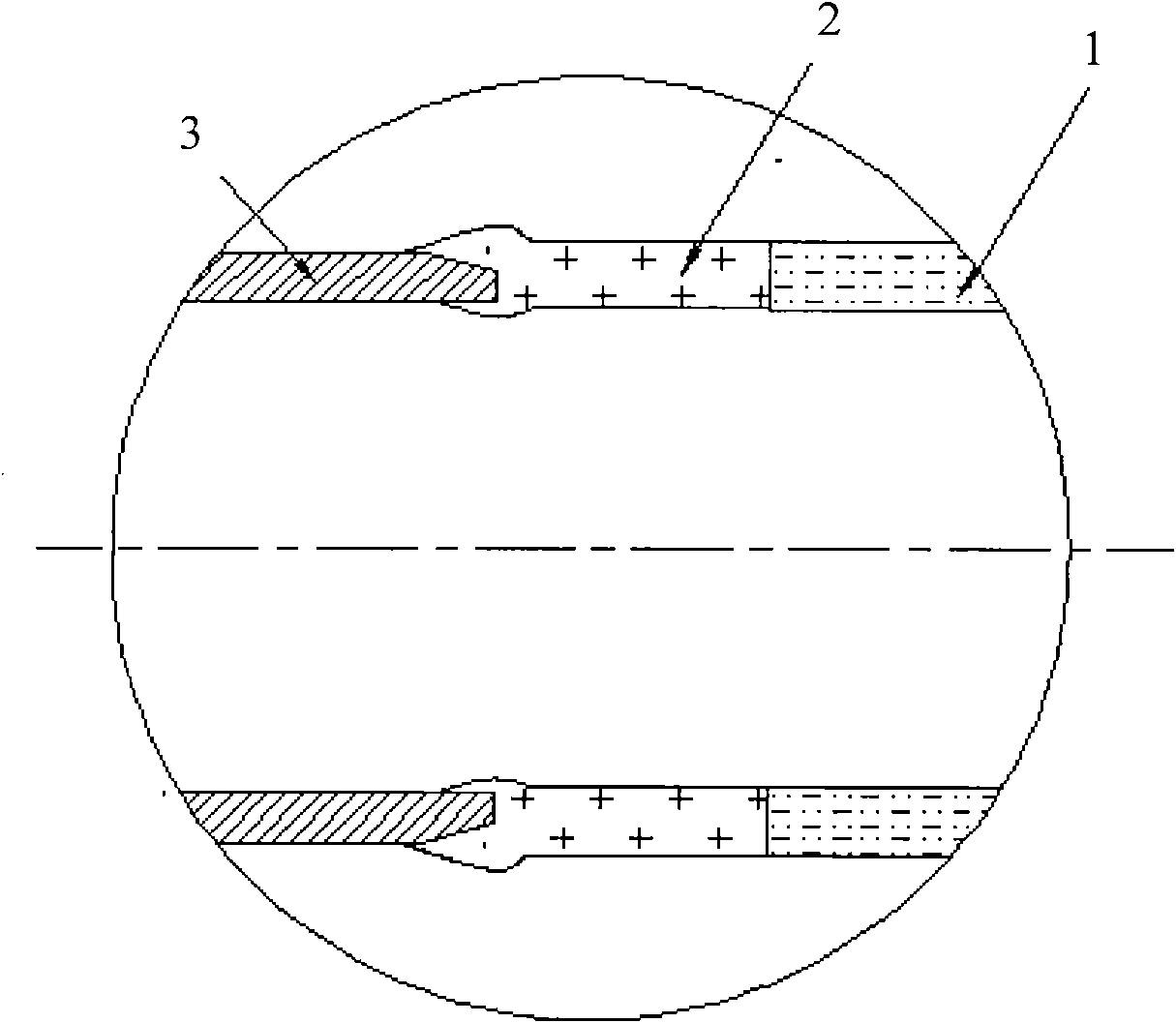 Sealing connection method of metal and glass of novel medium-high temperature solar energy heat collection pipe