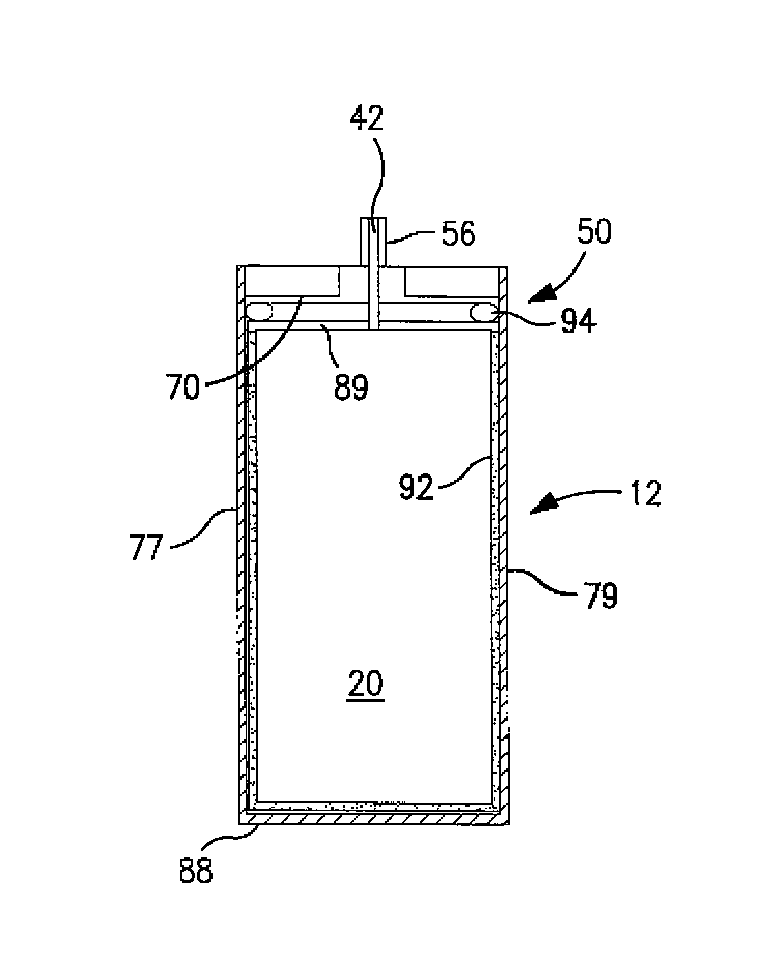 Volumetrically efficient wet electrolytic capacitor