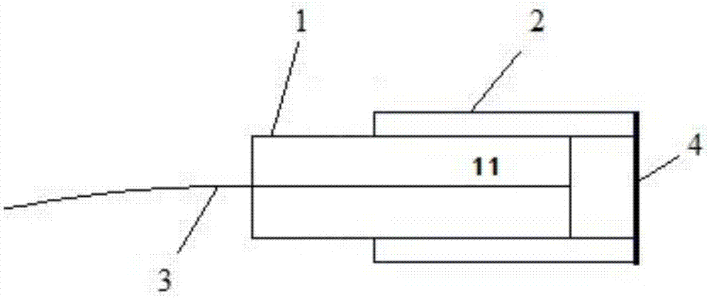 Optical fiber sound pickup, and preparation method and preparation device thereof