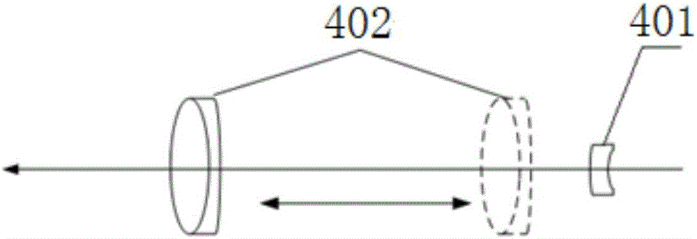 Laser illuminator used for underwater distance gating detection imaging